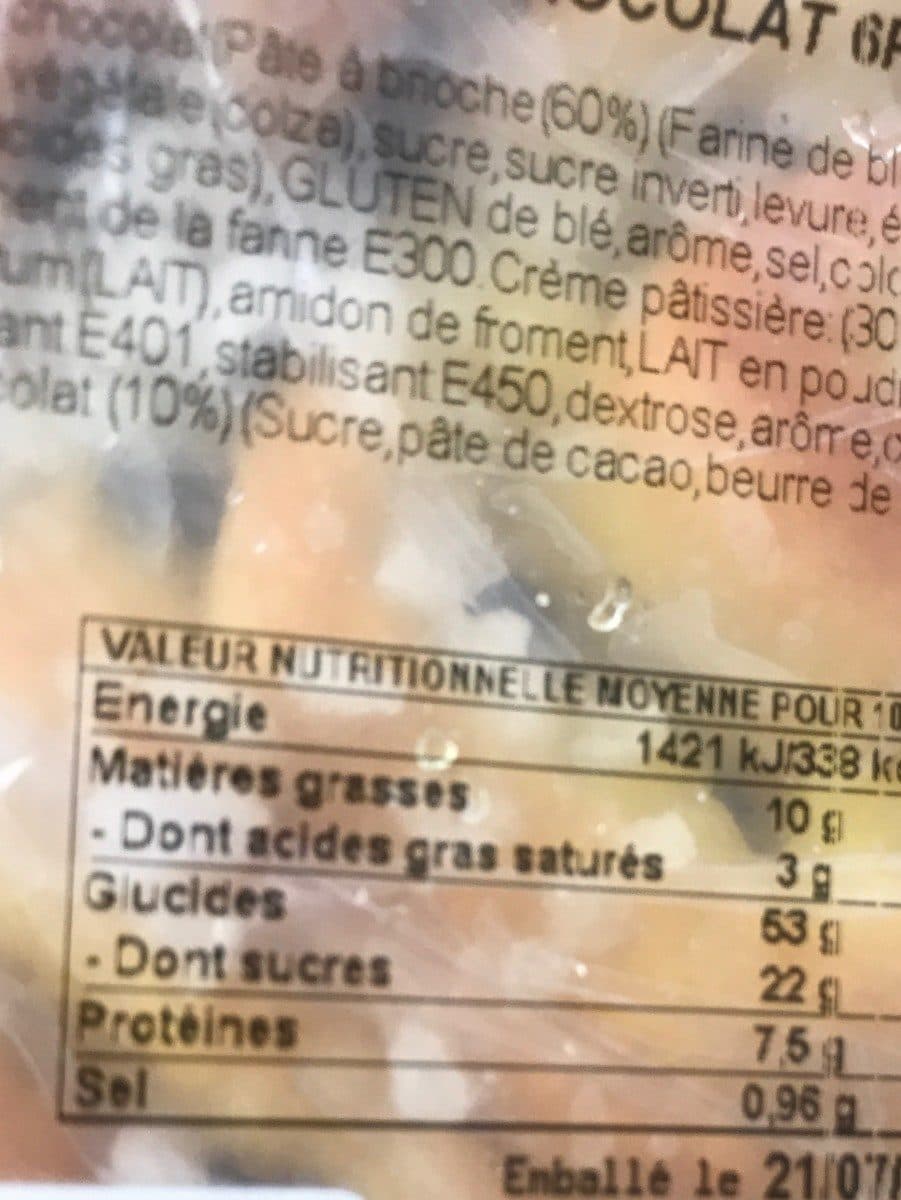 Open Food Facts Suisse au chocolat packshot