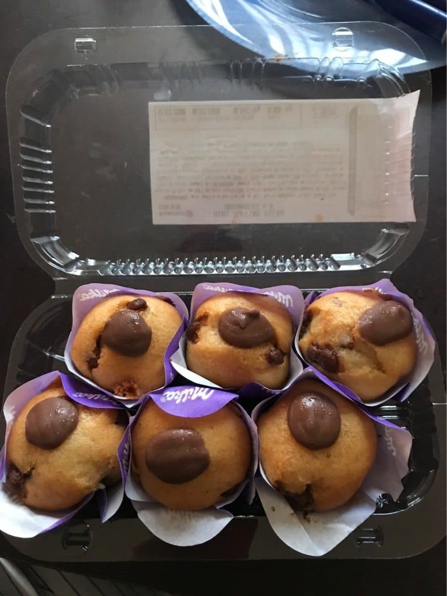 Milka mini muffins milka packshot