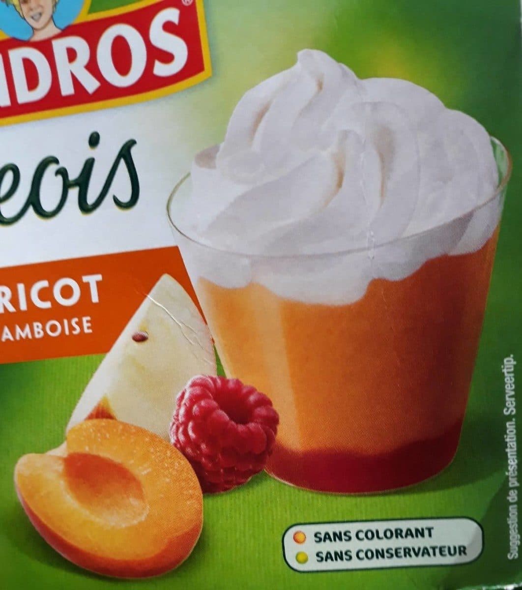 Open Food Facts Liégeois pomme abricot packshot