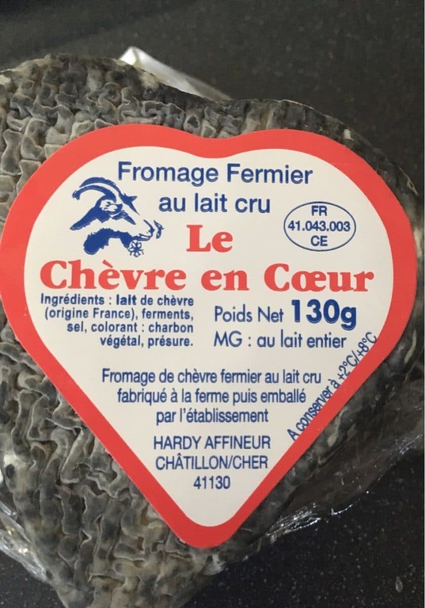 Open Food Facts Coeur de cendre packshot