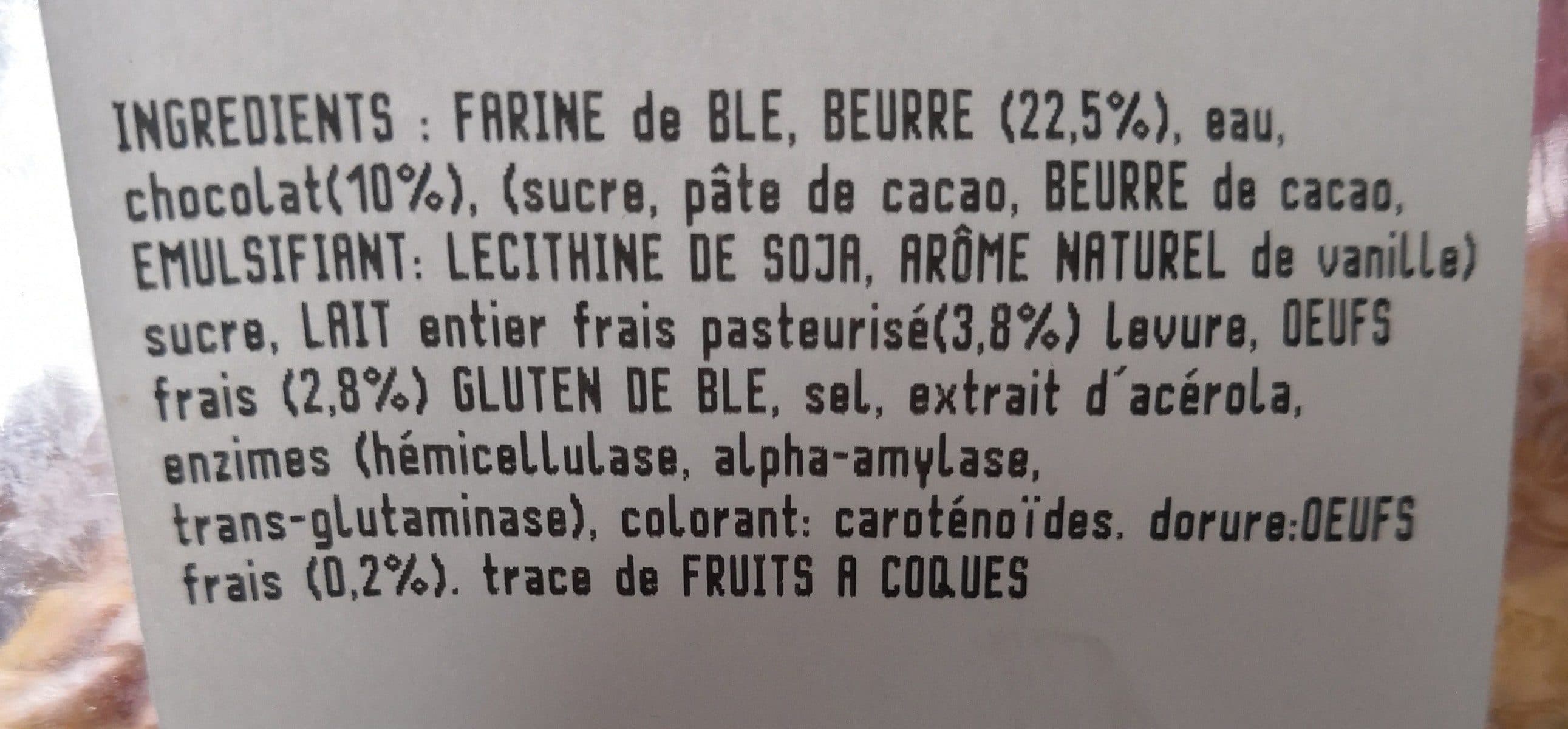 Open Food Facts Chocolatines packshot