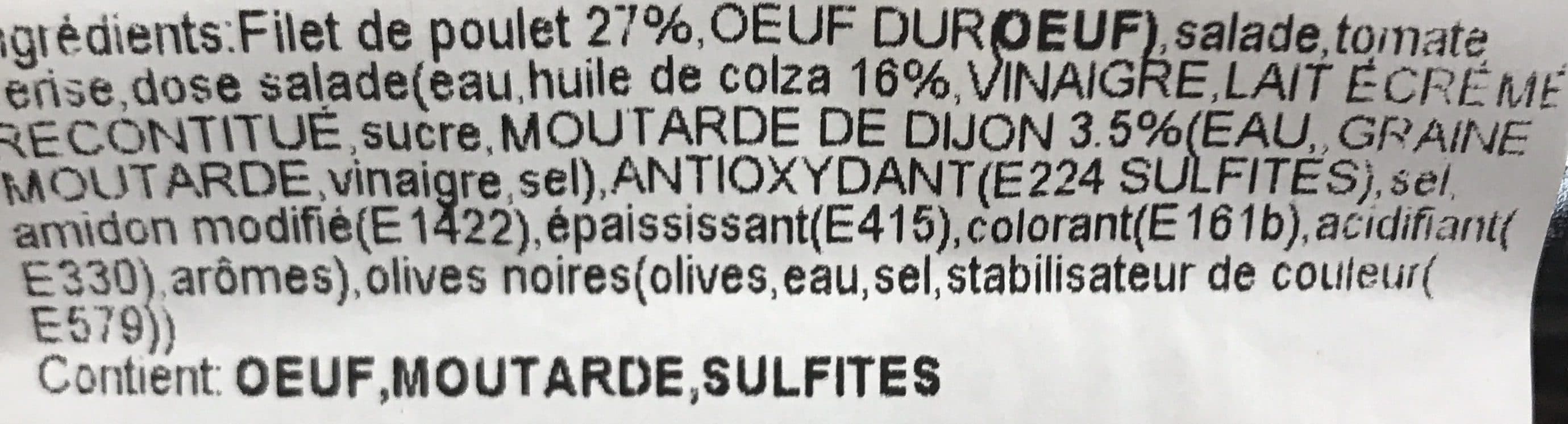 Leclerc Salade au Poulet packshot