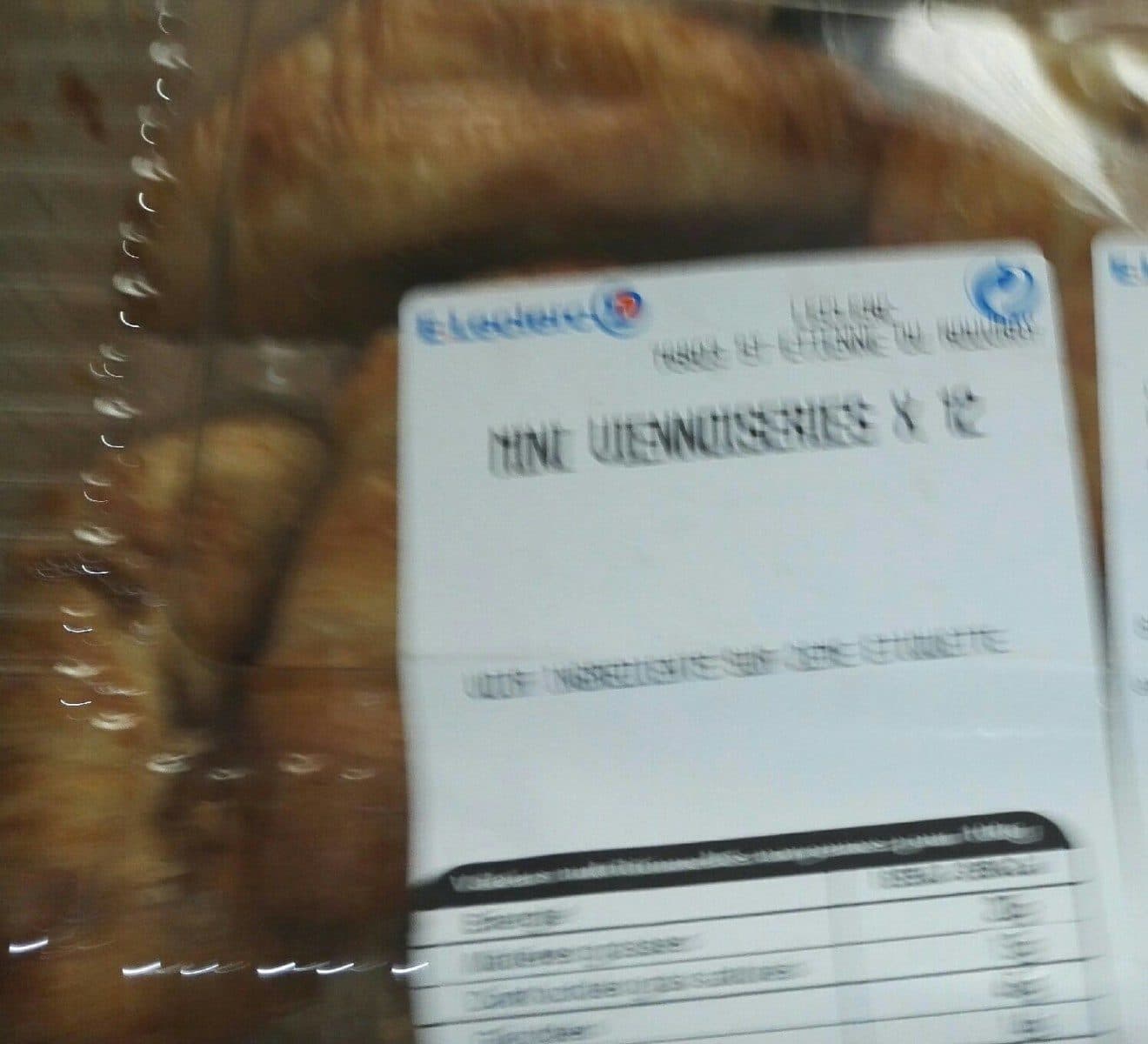 E.Leclerc Mini viennoiseries packshot