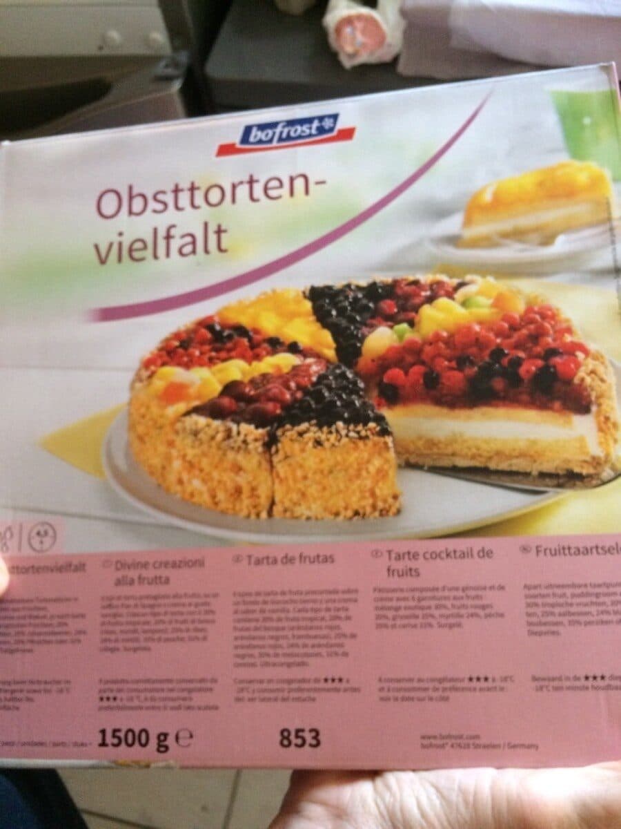 Bofrost Obsttorten vielfalt packshot