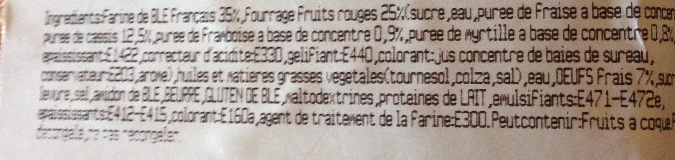 U P'tits beignets aux fruits rouges packshot