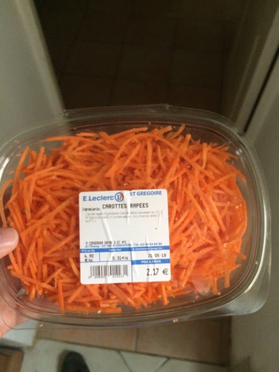 Open Food Facts Carottes rapees packshot