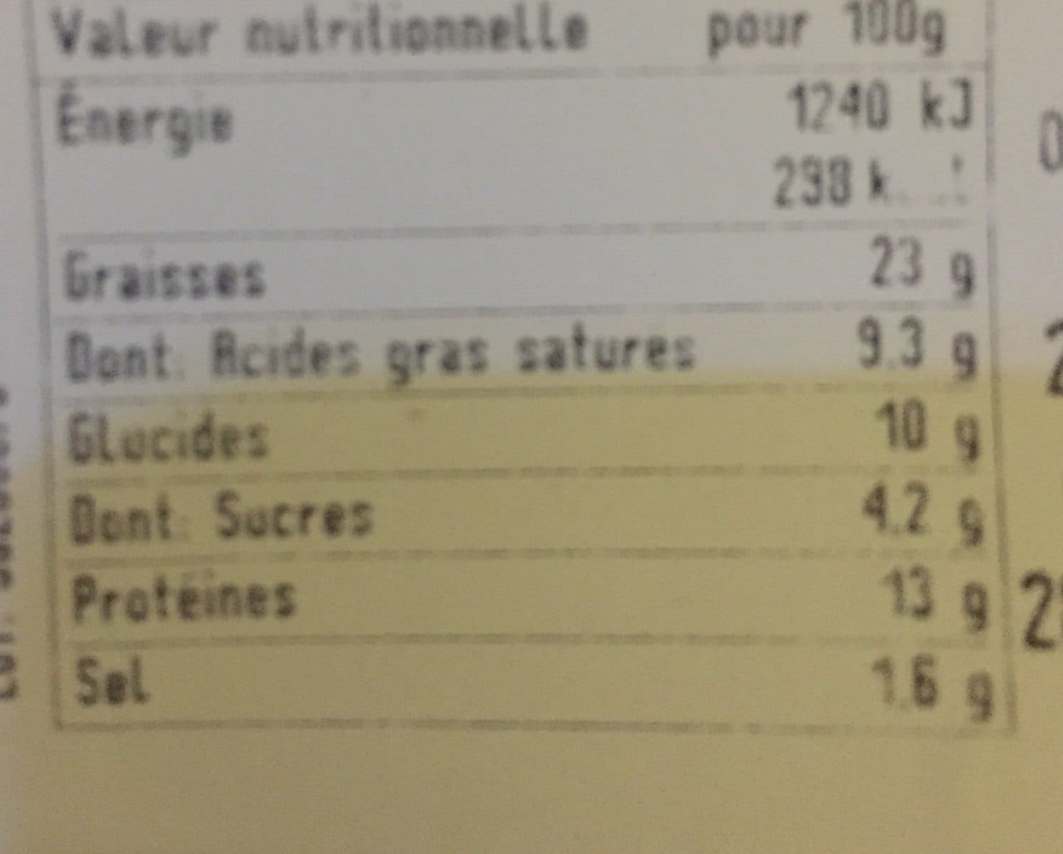 Porcidou Boudins noirs nature packshot