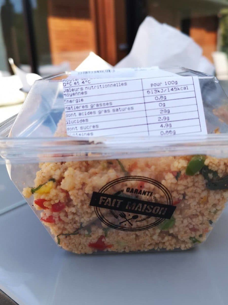 Open Food Facts Taboulé oriental fait maison packshot