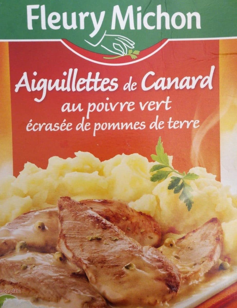 Open Food Facts Aiguillettes de Canard au poivre vert écrasée de pommes de terre packshot