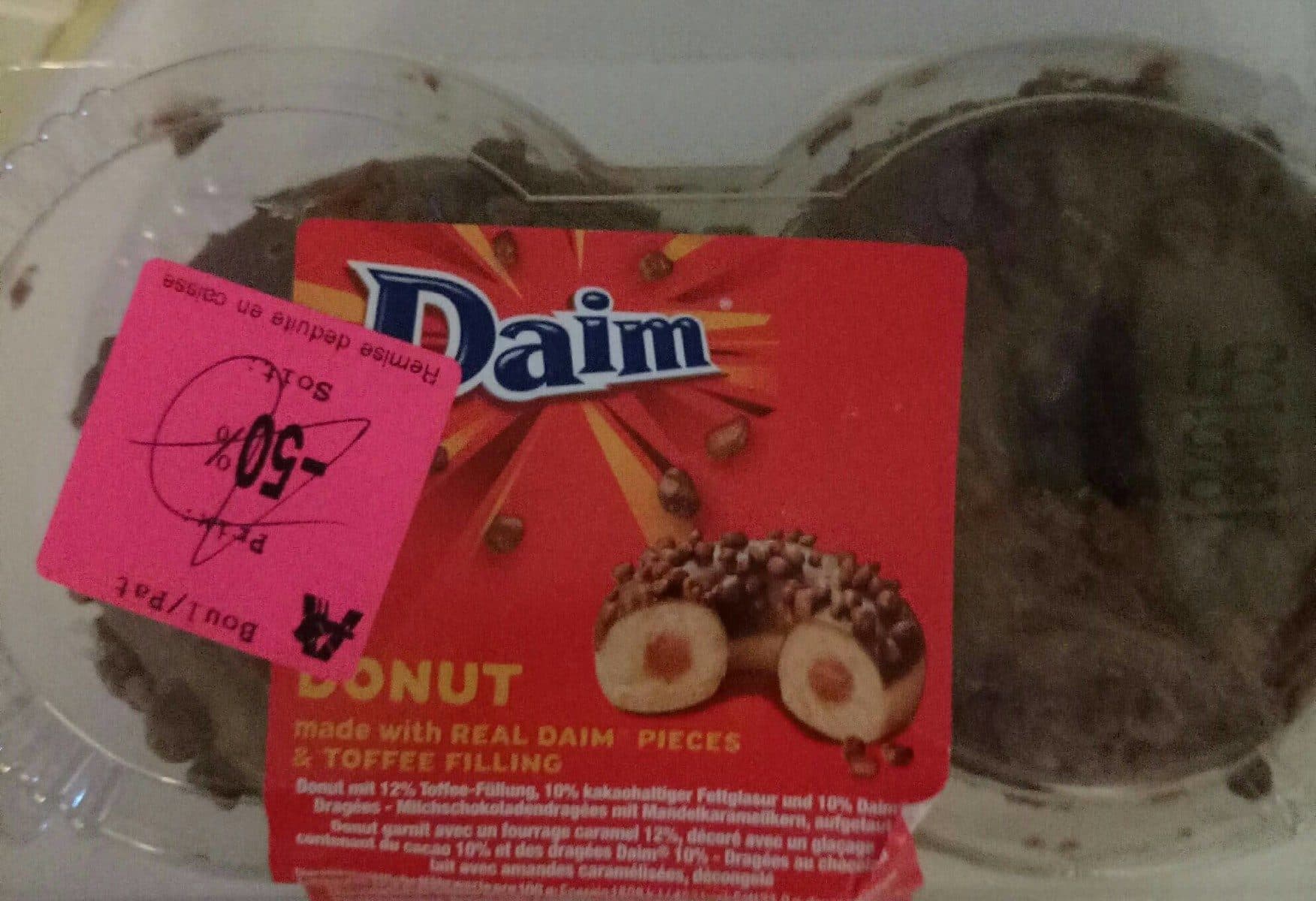 Daim Donut packshot