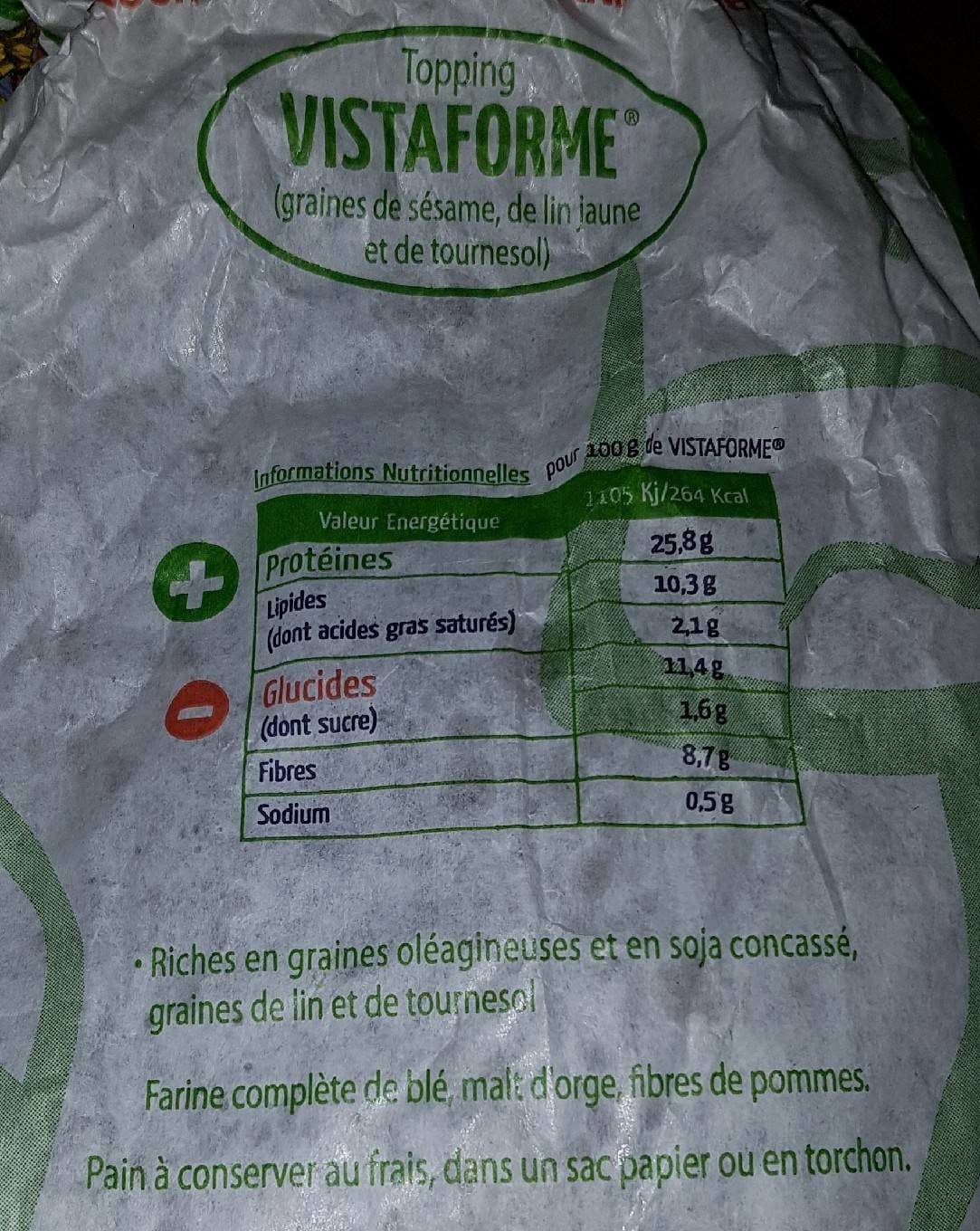 Boulangerie Leclerc Vistaforme packshot