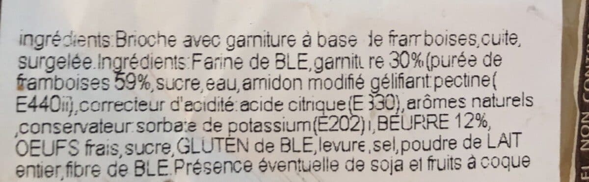Open Food Facts Pain aux fruits secs packshot