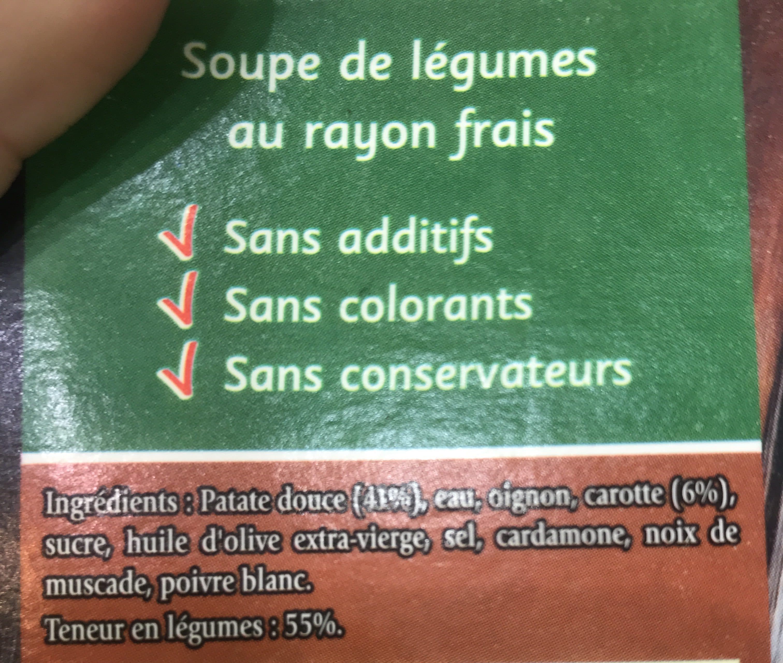 Alvalle Soupe chaude patate douce carotte packshot