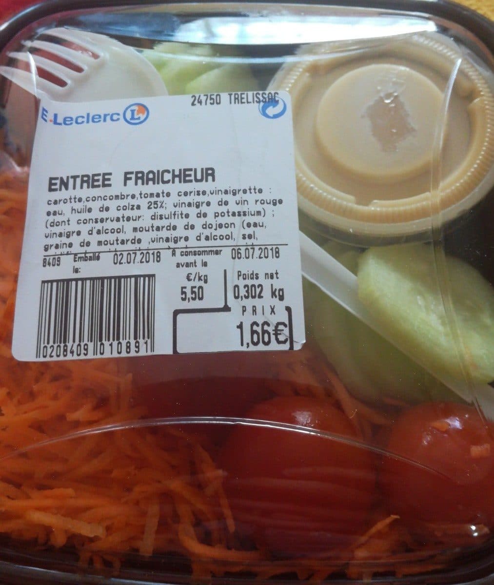 E.Leclerc Entree fraicheur packshot