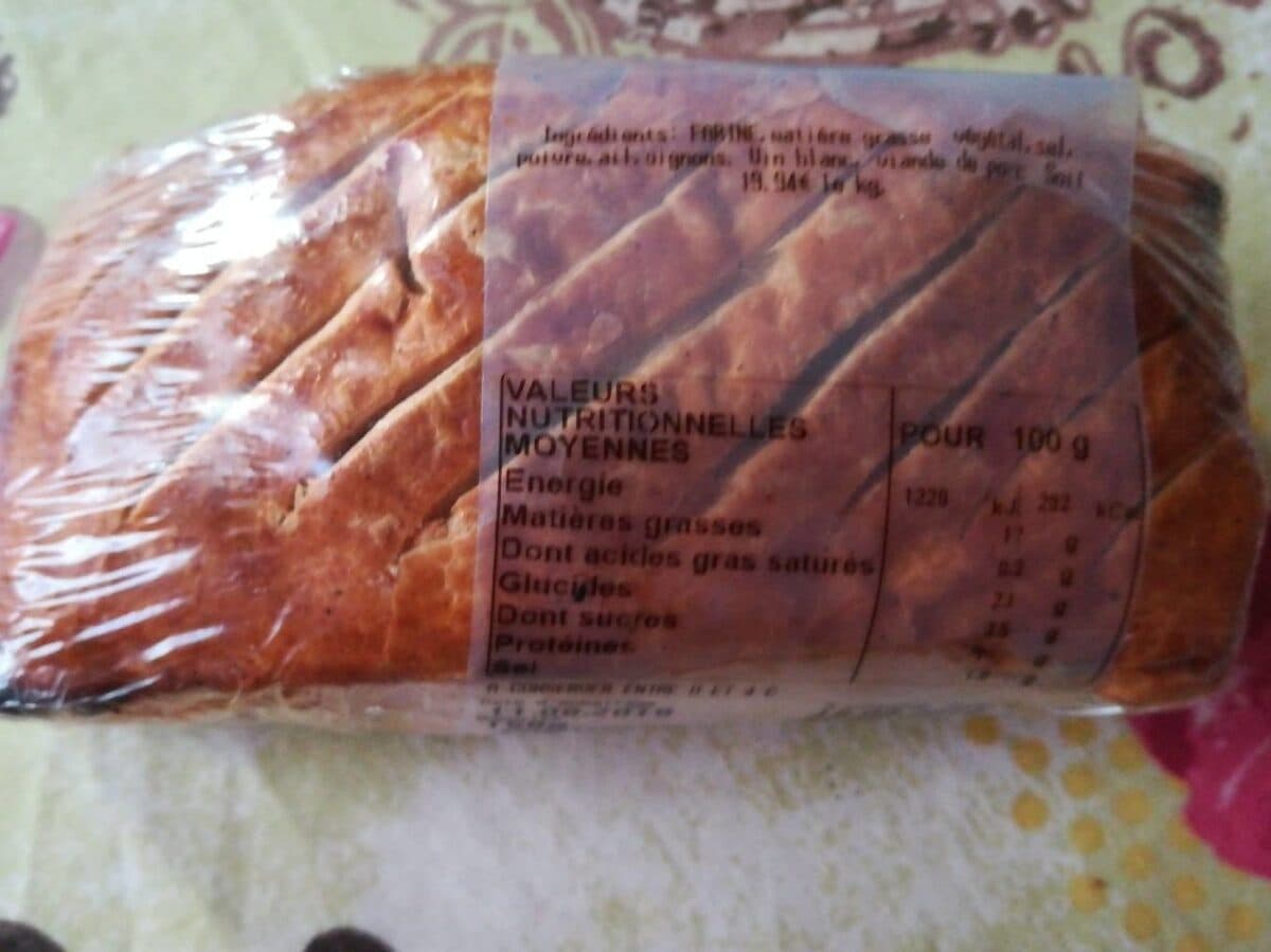 Open Food Facts Pate croûte packshot