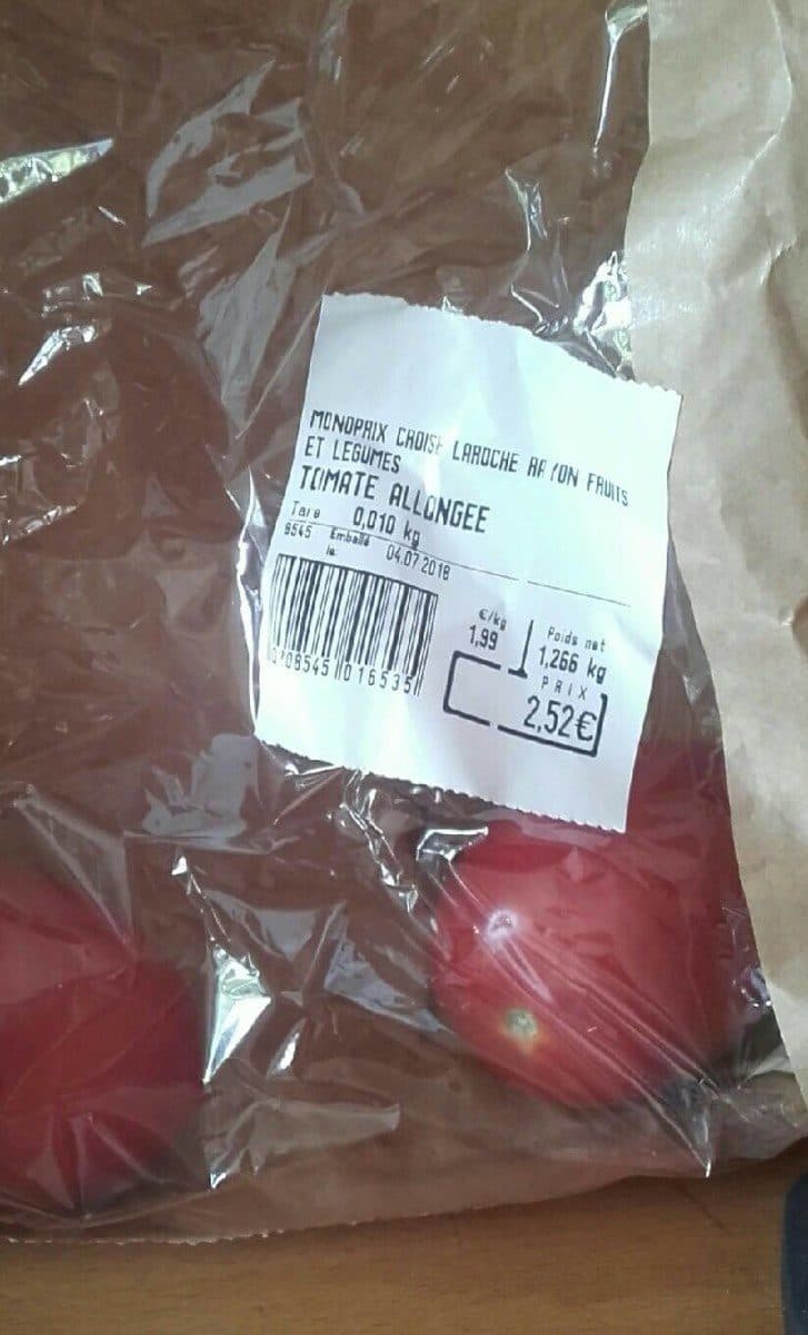 Open Food Facts Tomates packshot