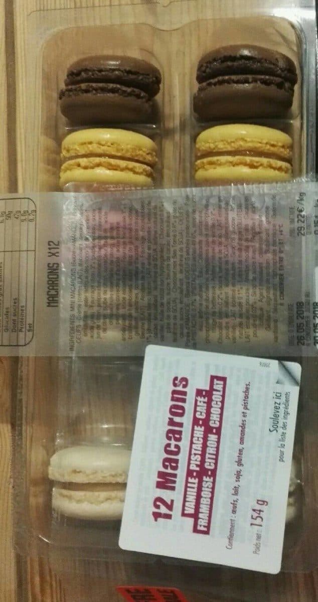 Open Food Facts Macarons X12 packshot