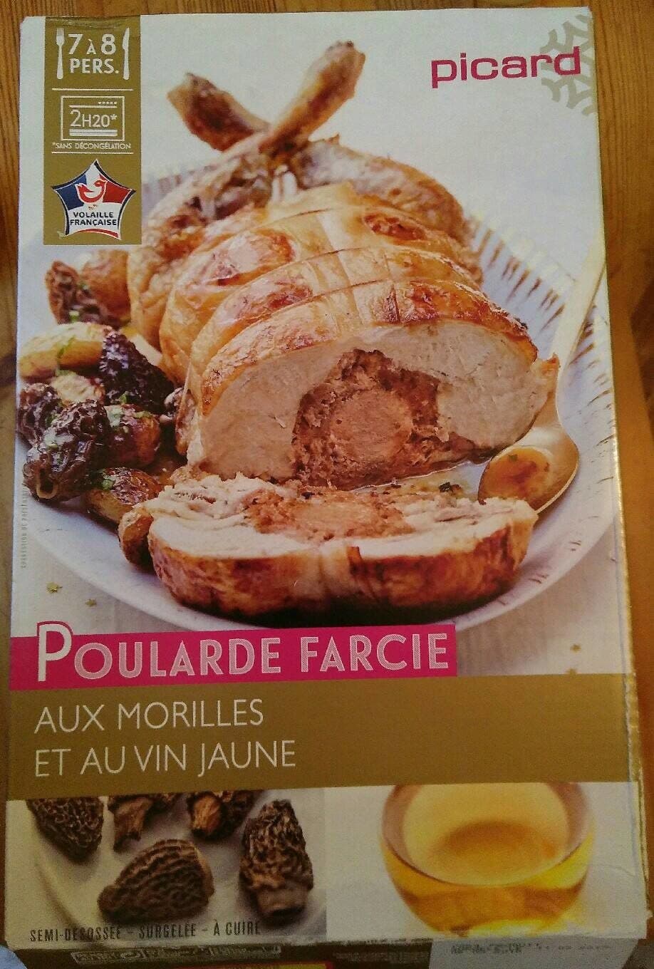 Picard Poularde Farcie aux Morilles et au Vin Jaune packshot
