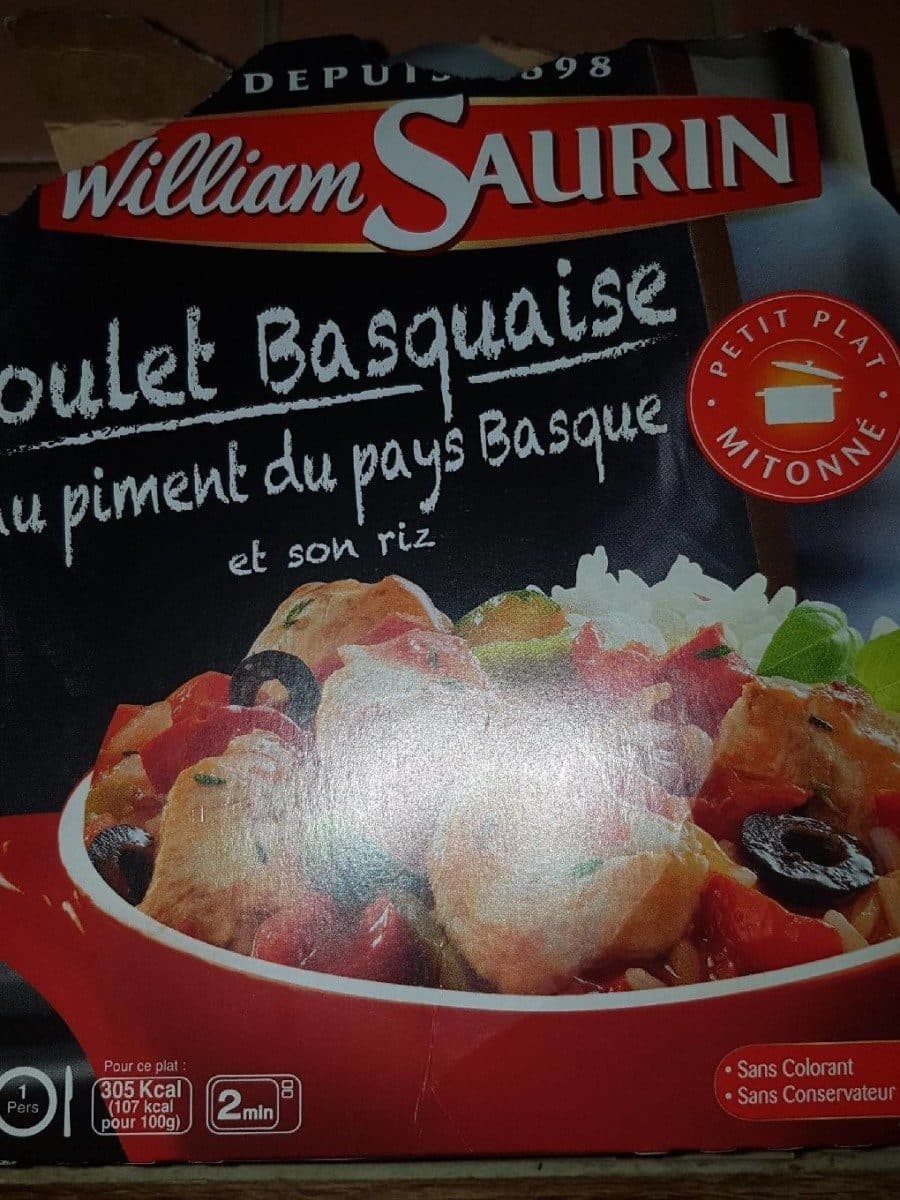 Open Food Facts Assiette poulet basquaise packshot
