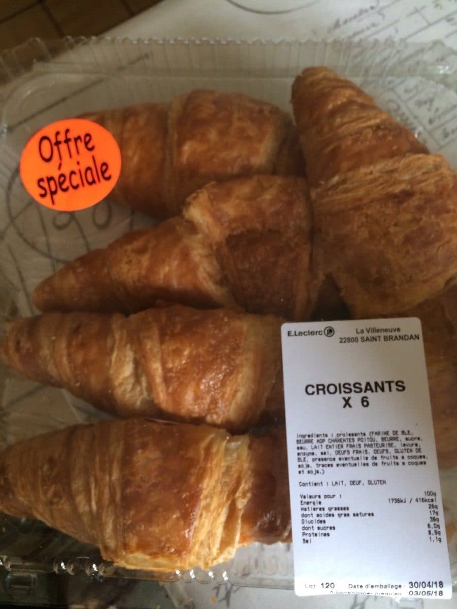 Leclerc Croissants leclerc packshot