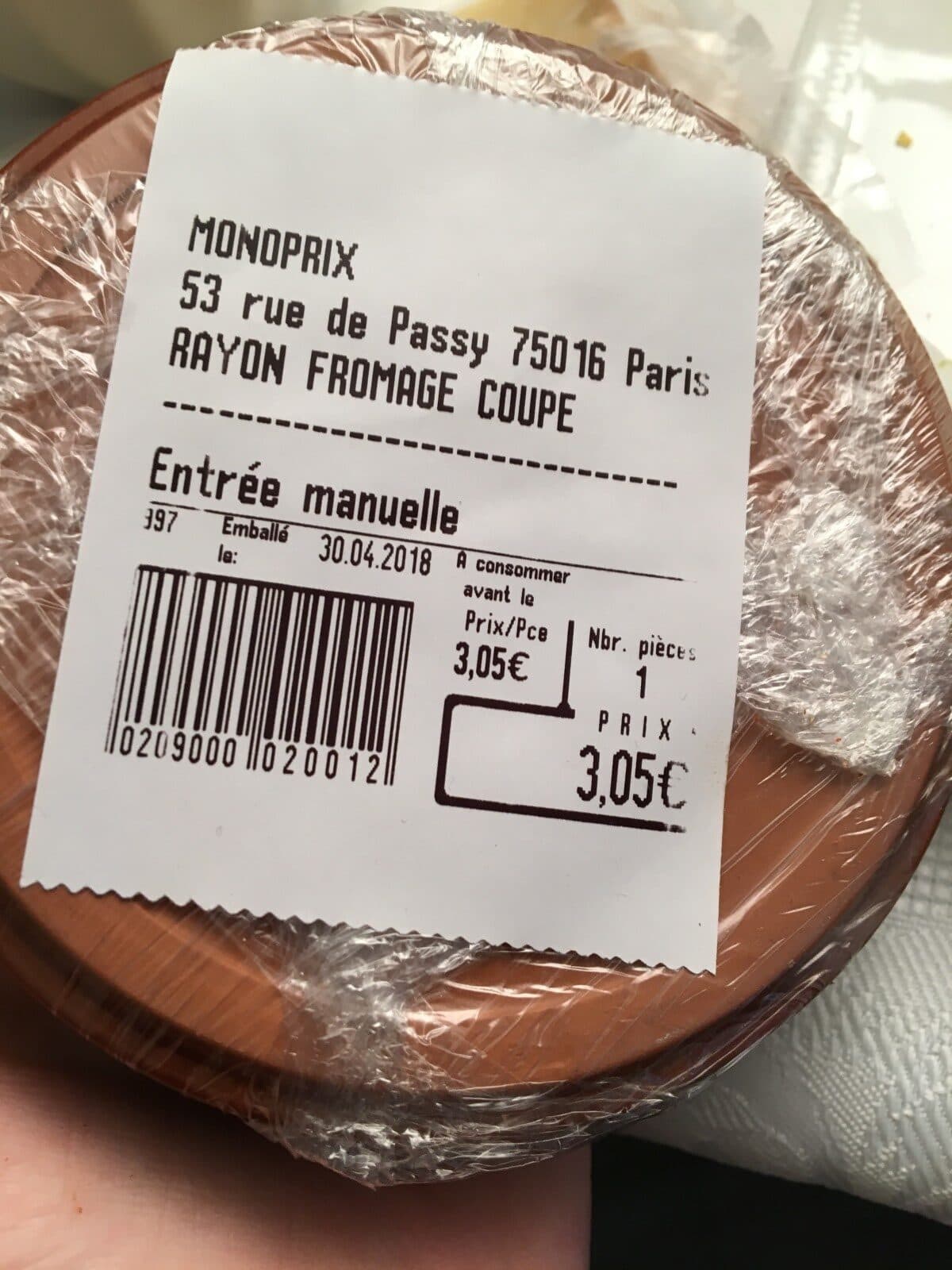 Open Food Facts St Félicien packshot