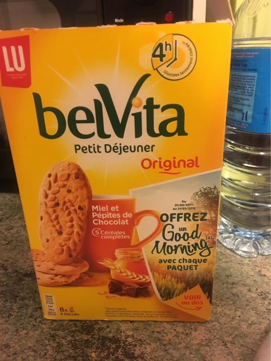 LU Biscuit miel et pepites de chocolat packshot