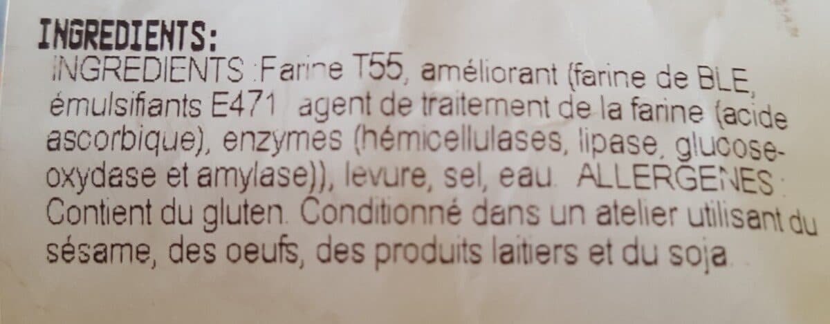 Open Food Facts Petits pains packshot