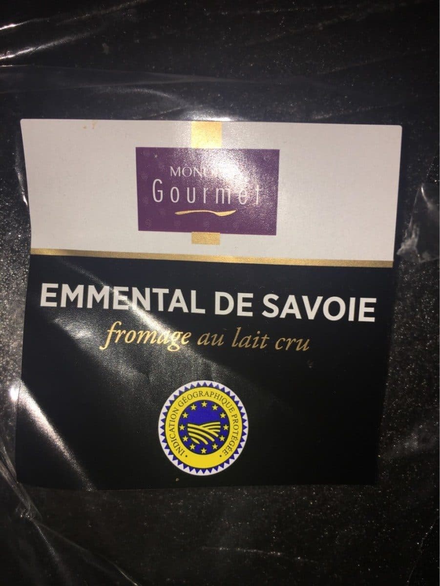 Monoprix Gourmet Emmental de savoie packshot