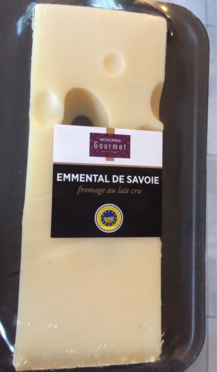 Monoprix Gourmet Emmental de Savoie packshot