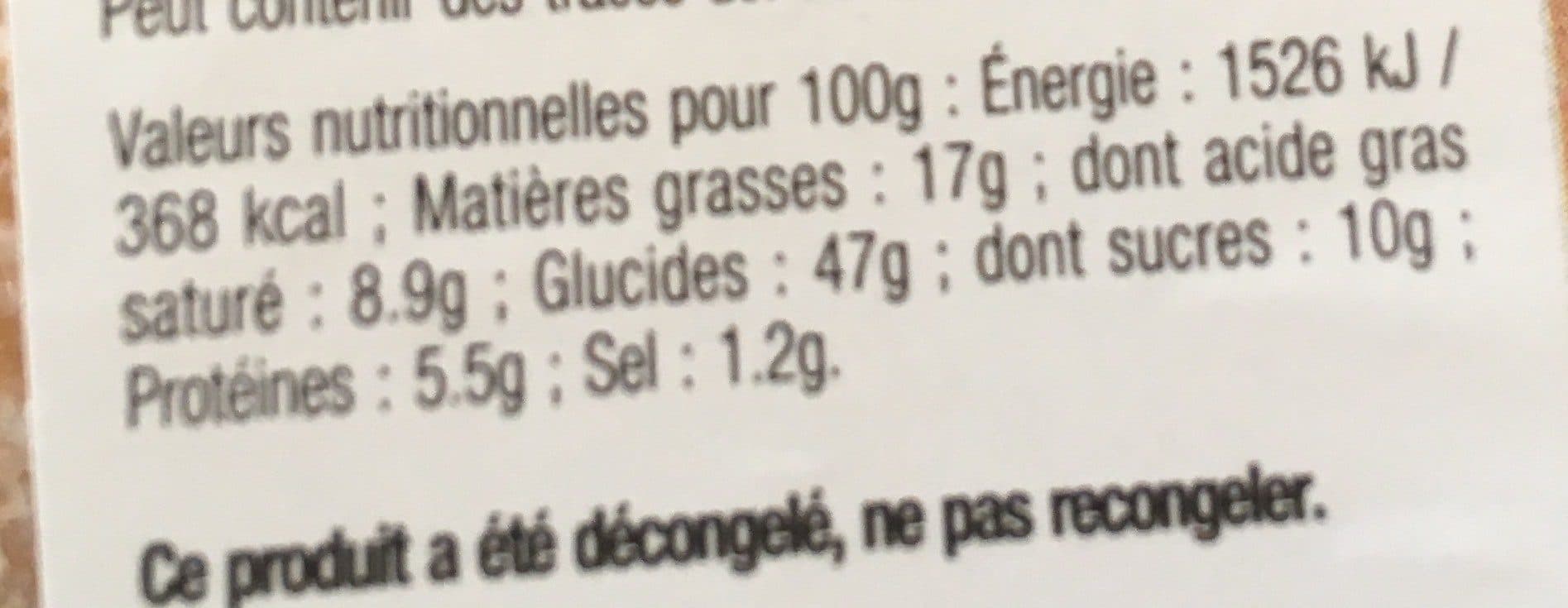 Open Food Facts Donuts natures sucrés packshot