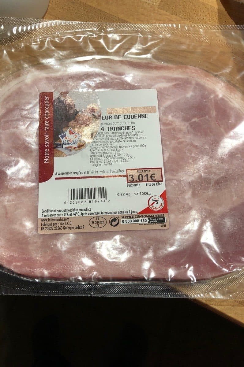 Intermarché Coeur de couenne packshot