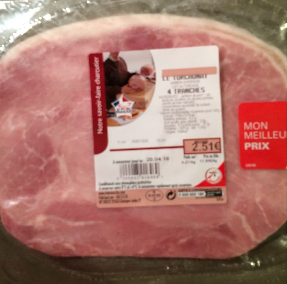 Open Food Facts Jambon le torchonay packshot