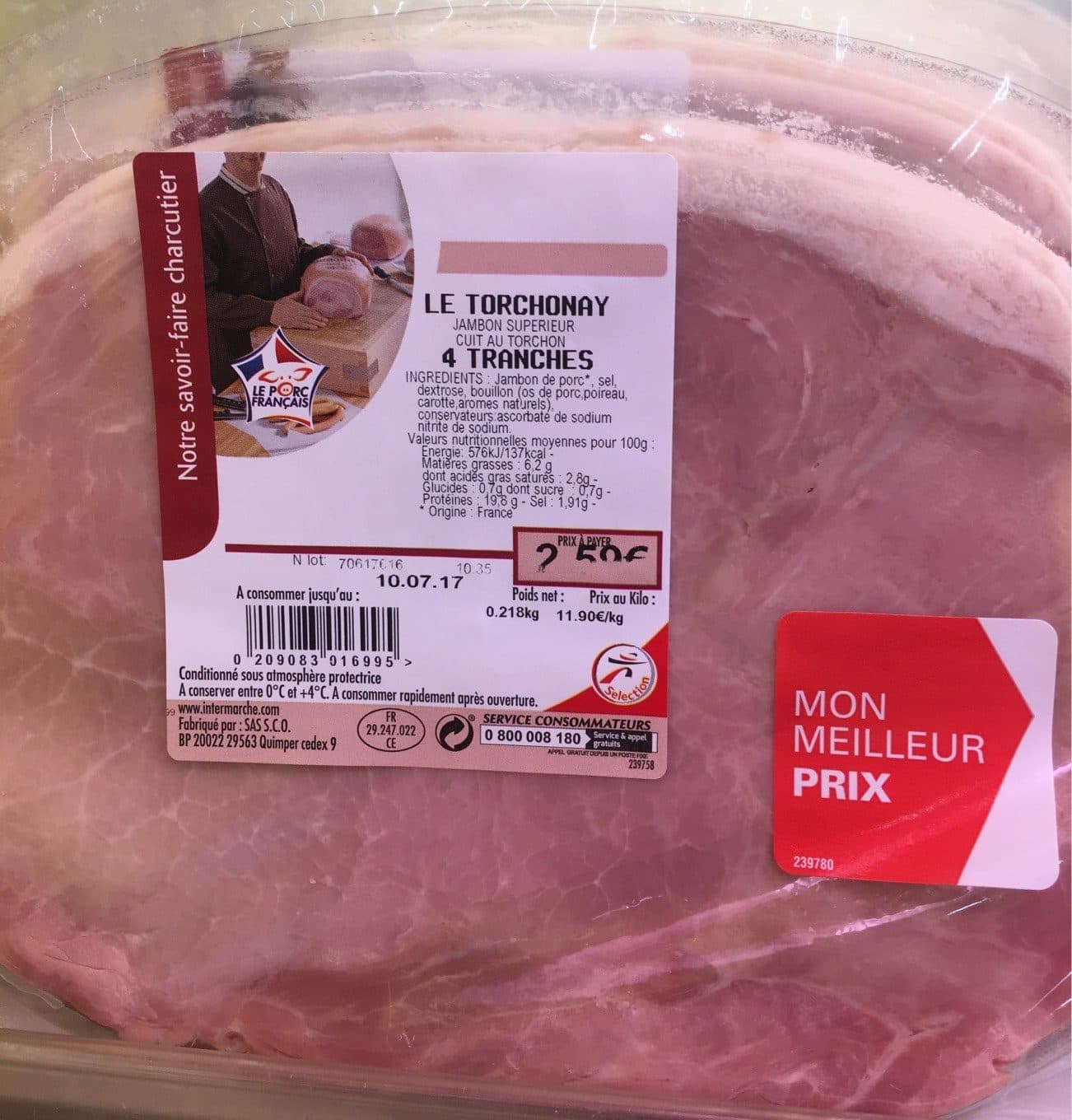 Intermarché Le torchonnay packshot