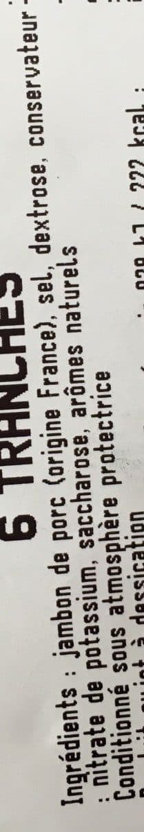 Boucheries andre Jambon cru 9 mois packshot