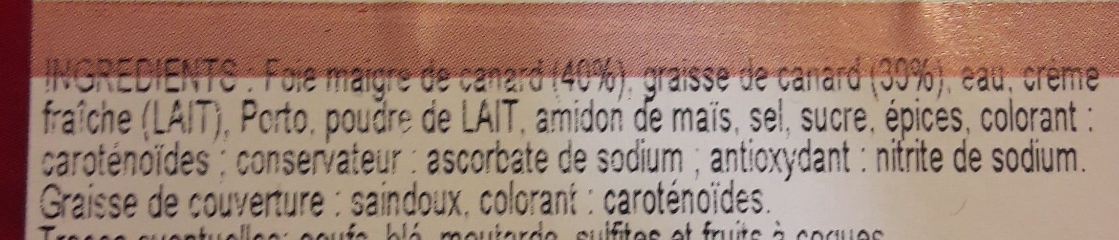Intermarché Mousse Pur Canard packshot