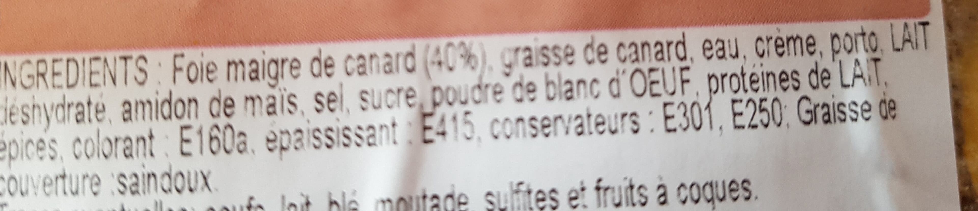Selection Mousquetaire Mousse pur canard packshot