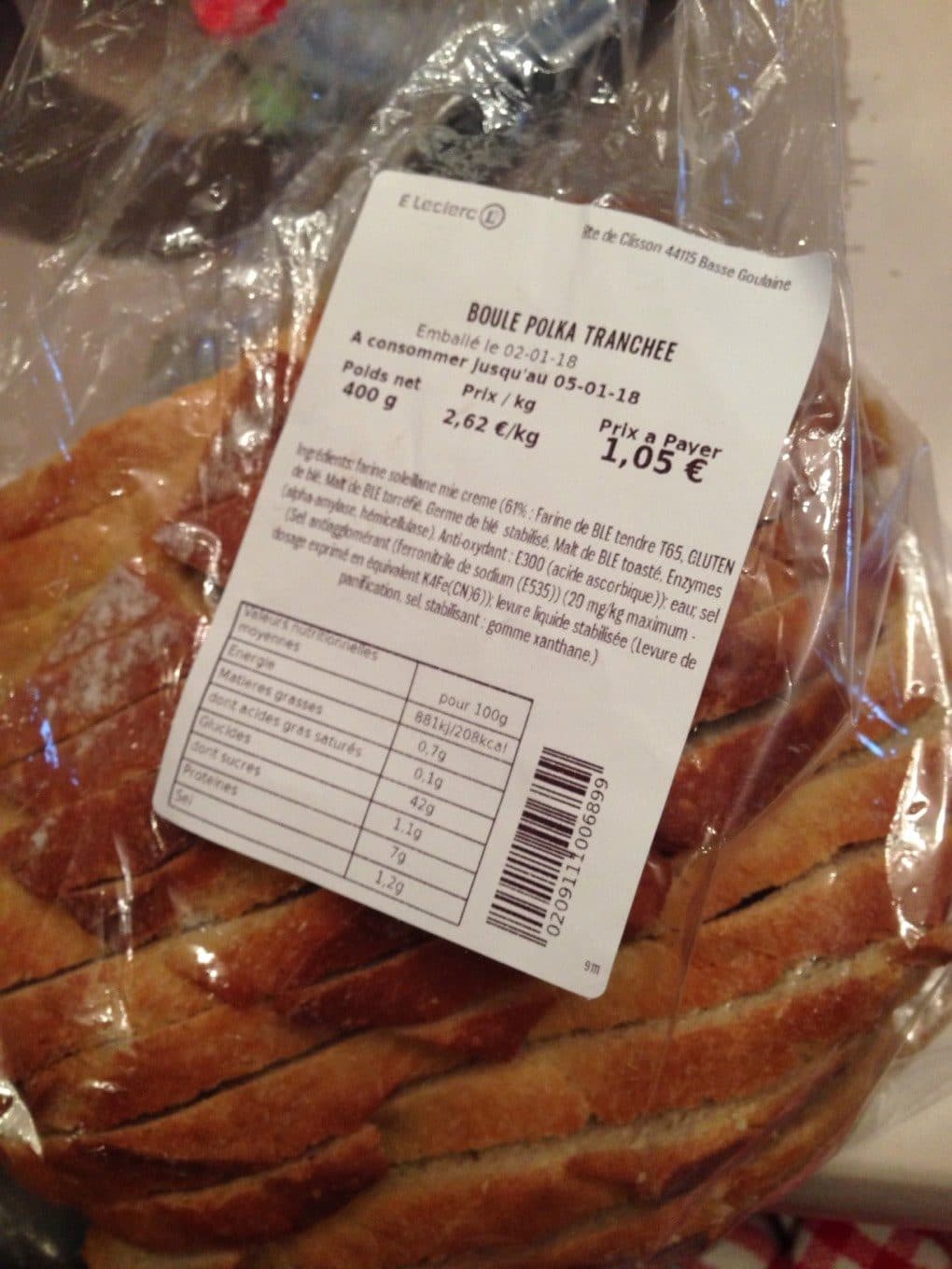 Leclerc Boule polka packshot