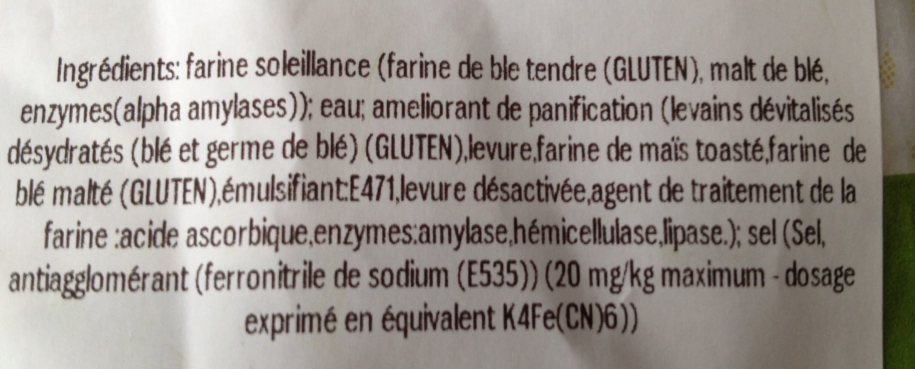 Leclerc Baguette Pôle sud packshot
