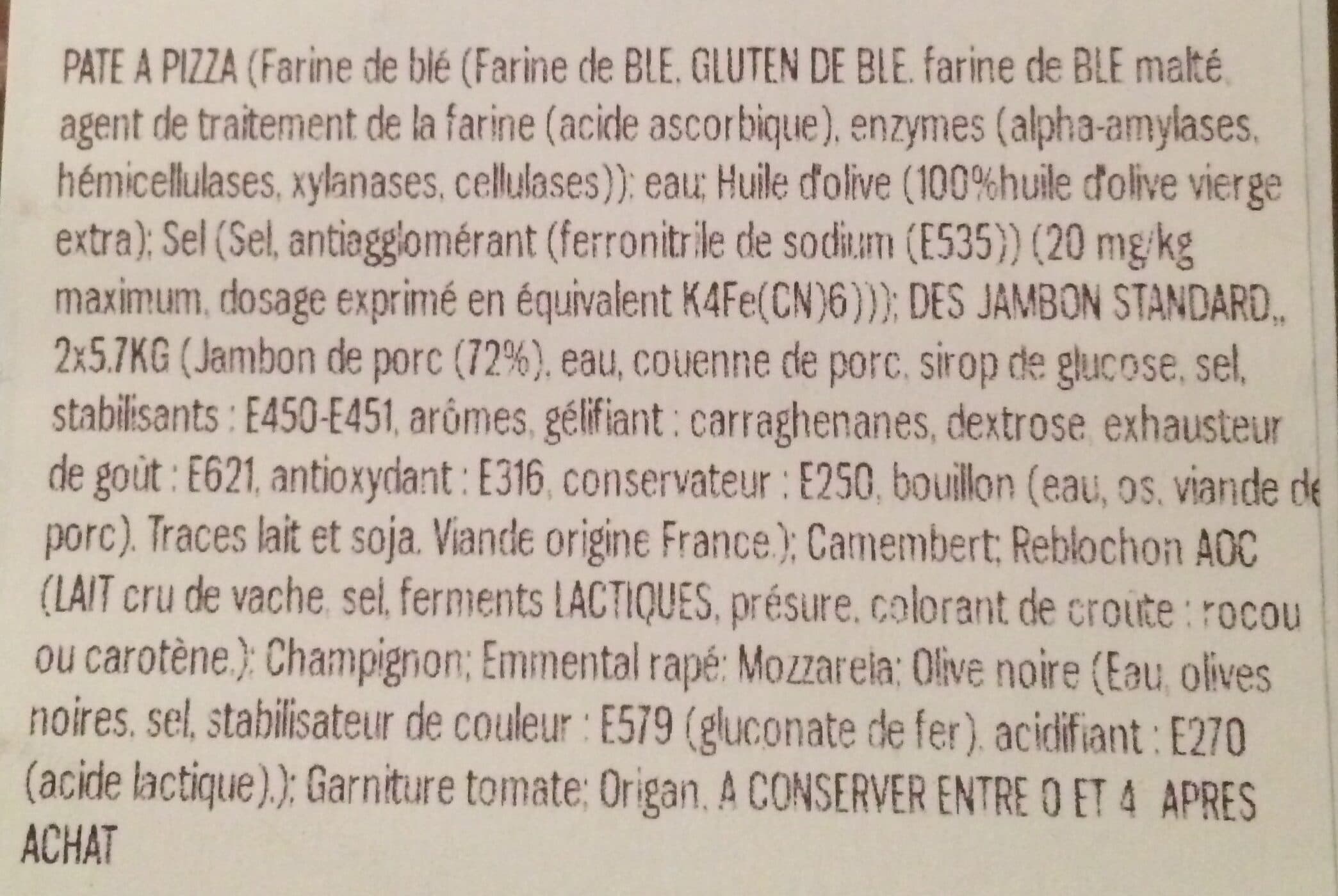 Leclerc Pizza la Normanvillaise Leclerc packshot