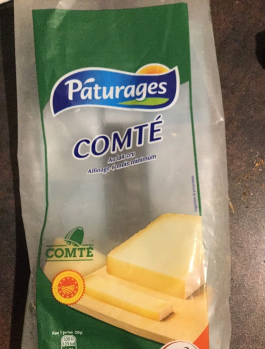 Pâturages Comté packshot
