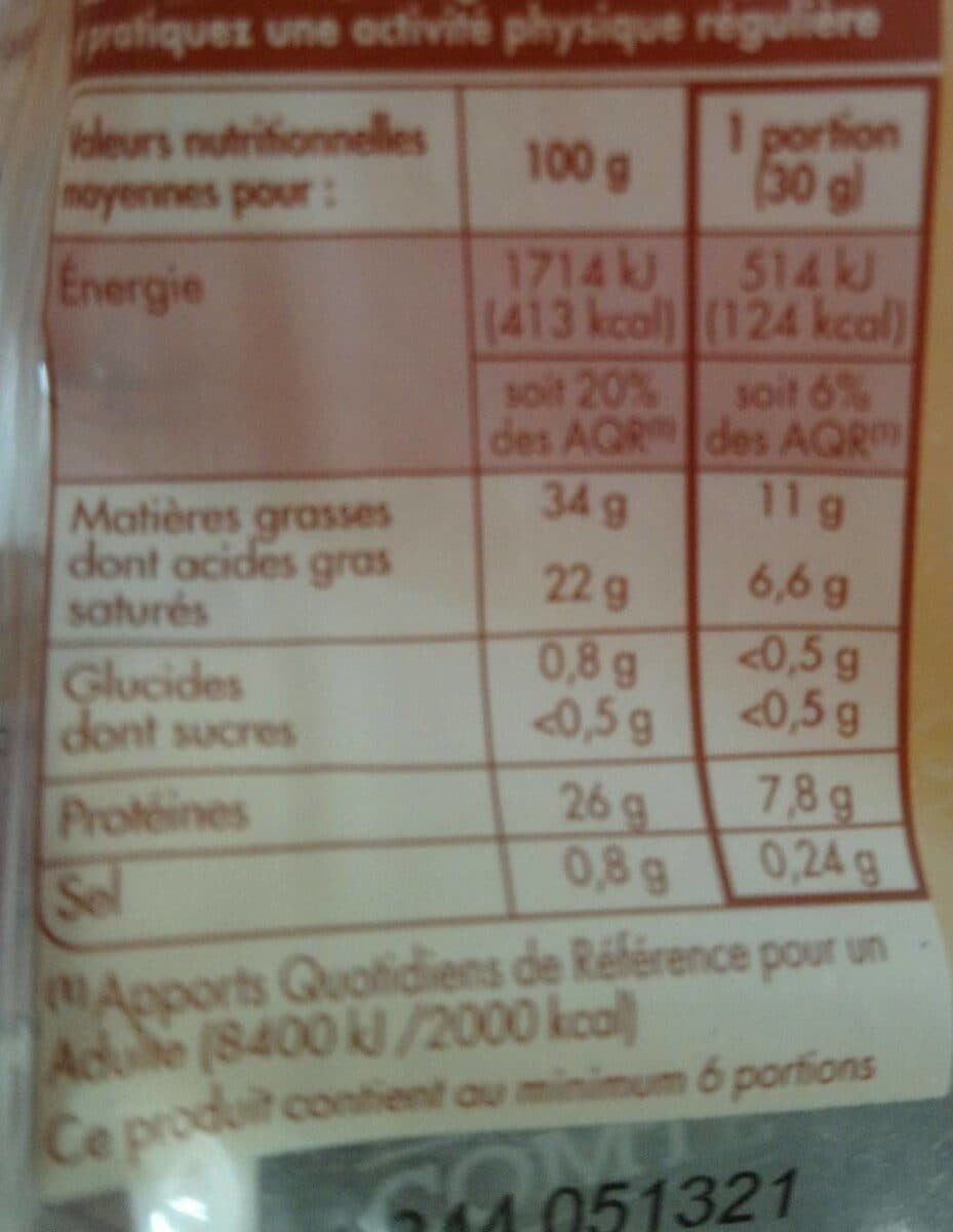 Itinéraire des Saveurs Comté Lait cru packshot