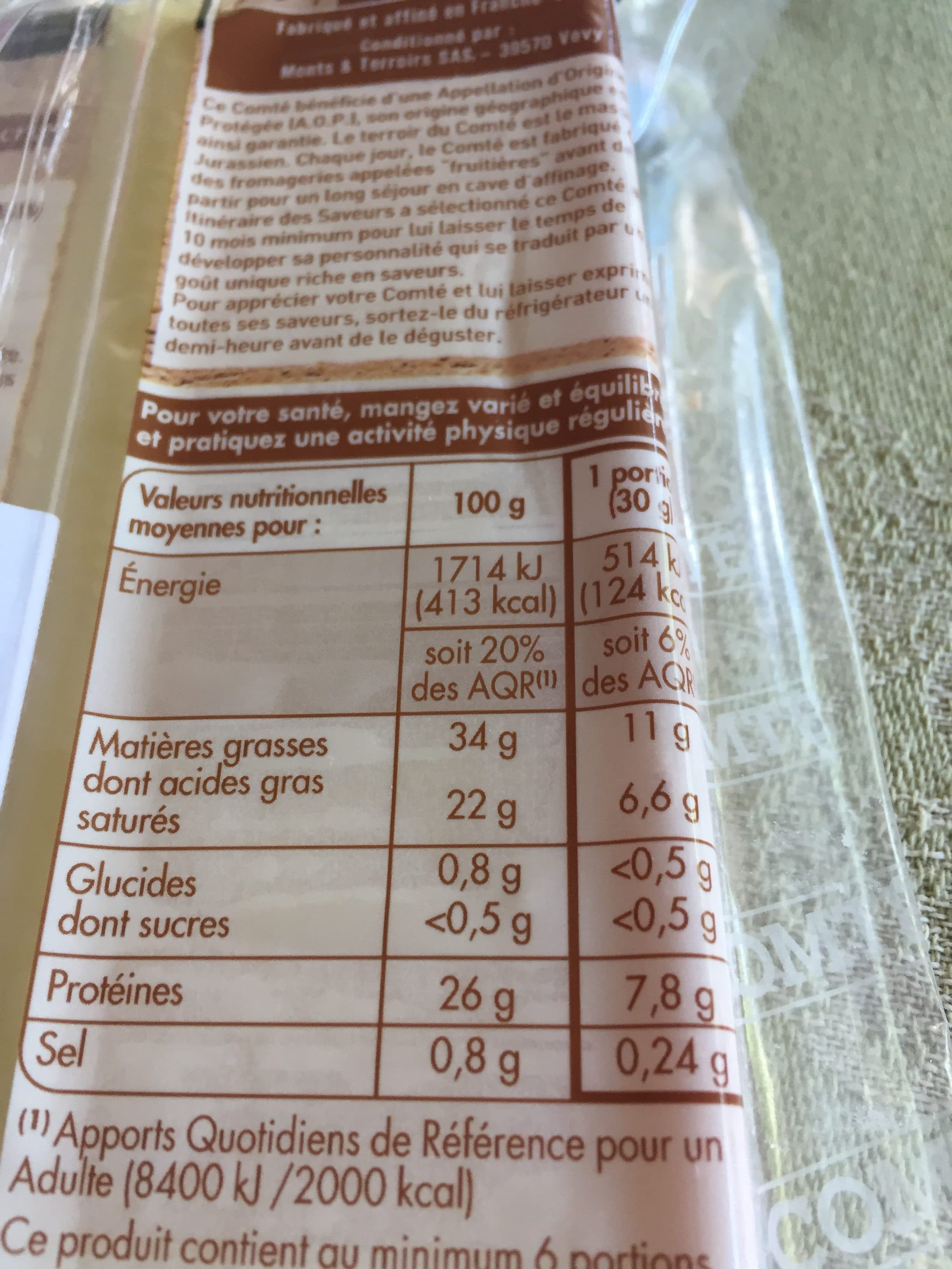 Intermarche Comte packshot