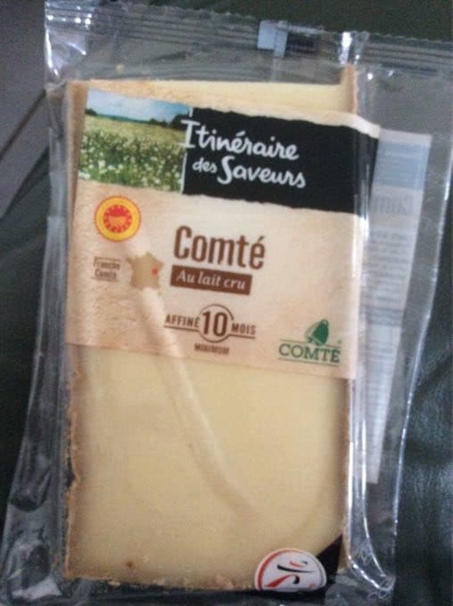 Itinéraire Des Saveurs Comté Au Lait Cru Affiné 10 Mois packshot