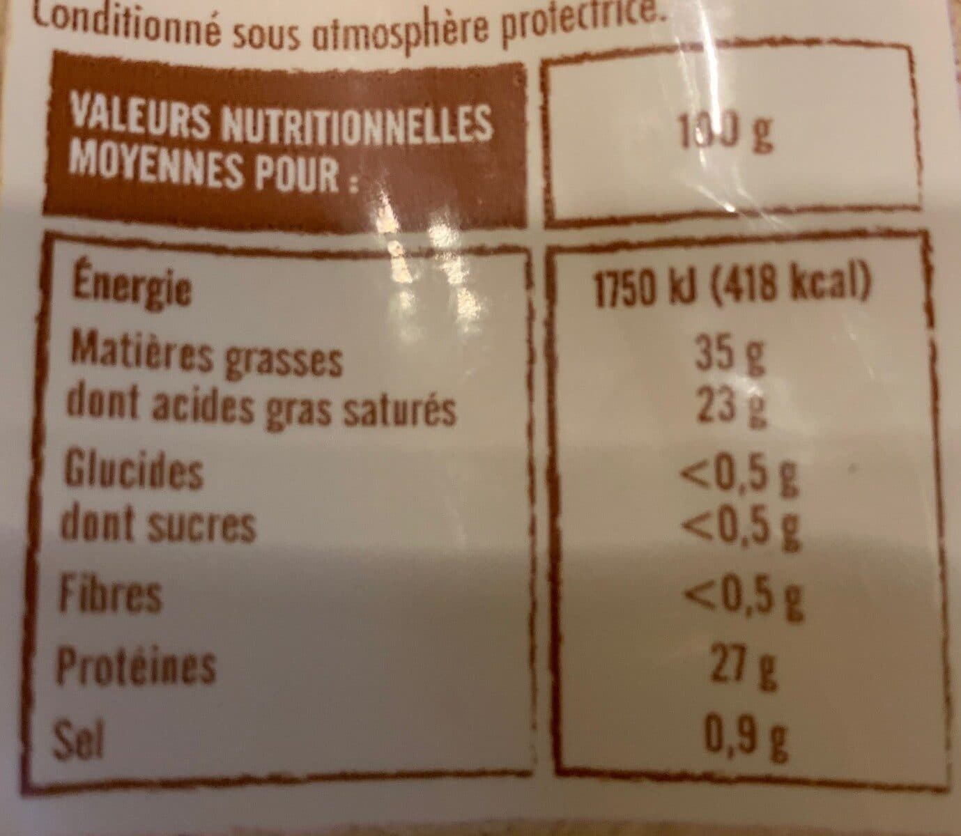 Itinéraire des Saveurs Comté au lait cru packshot
