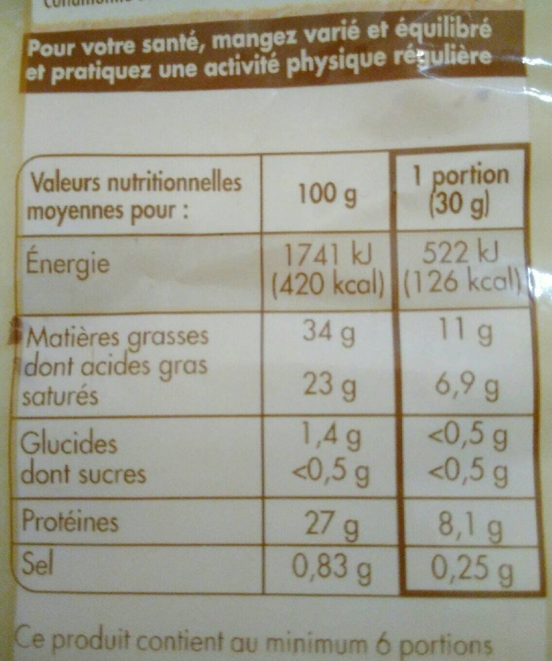 Itinéraire des Saveurs Comté au lait cru affiné 10 mois packshot
