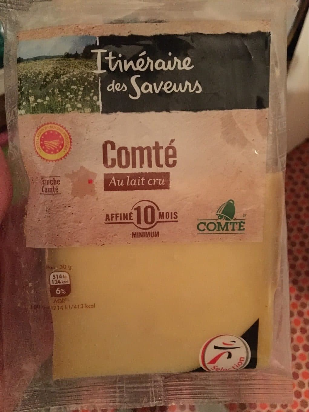 Intermarché Comté au lait cru packshot