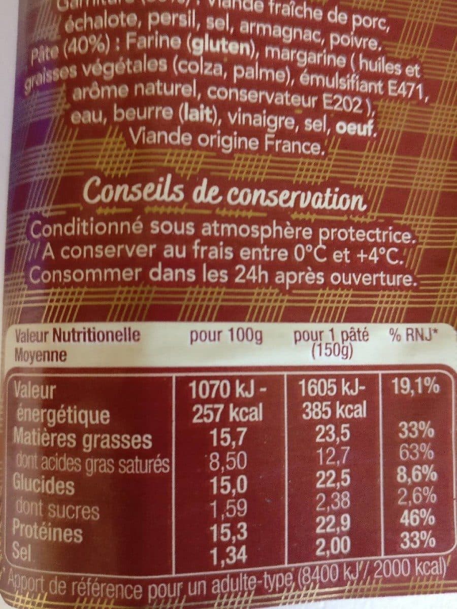 Open Food Facts Petit Pâté-Croûte packshot