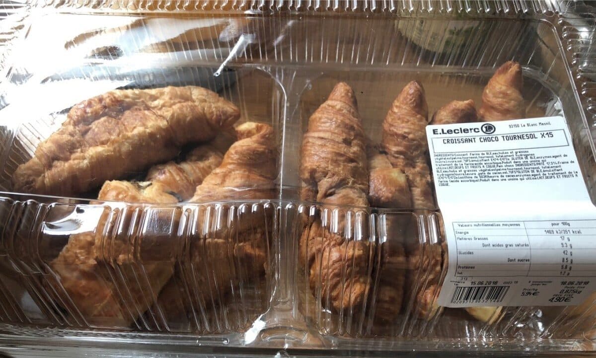 Open Food Facts Croissant choco tournesol packshot