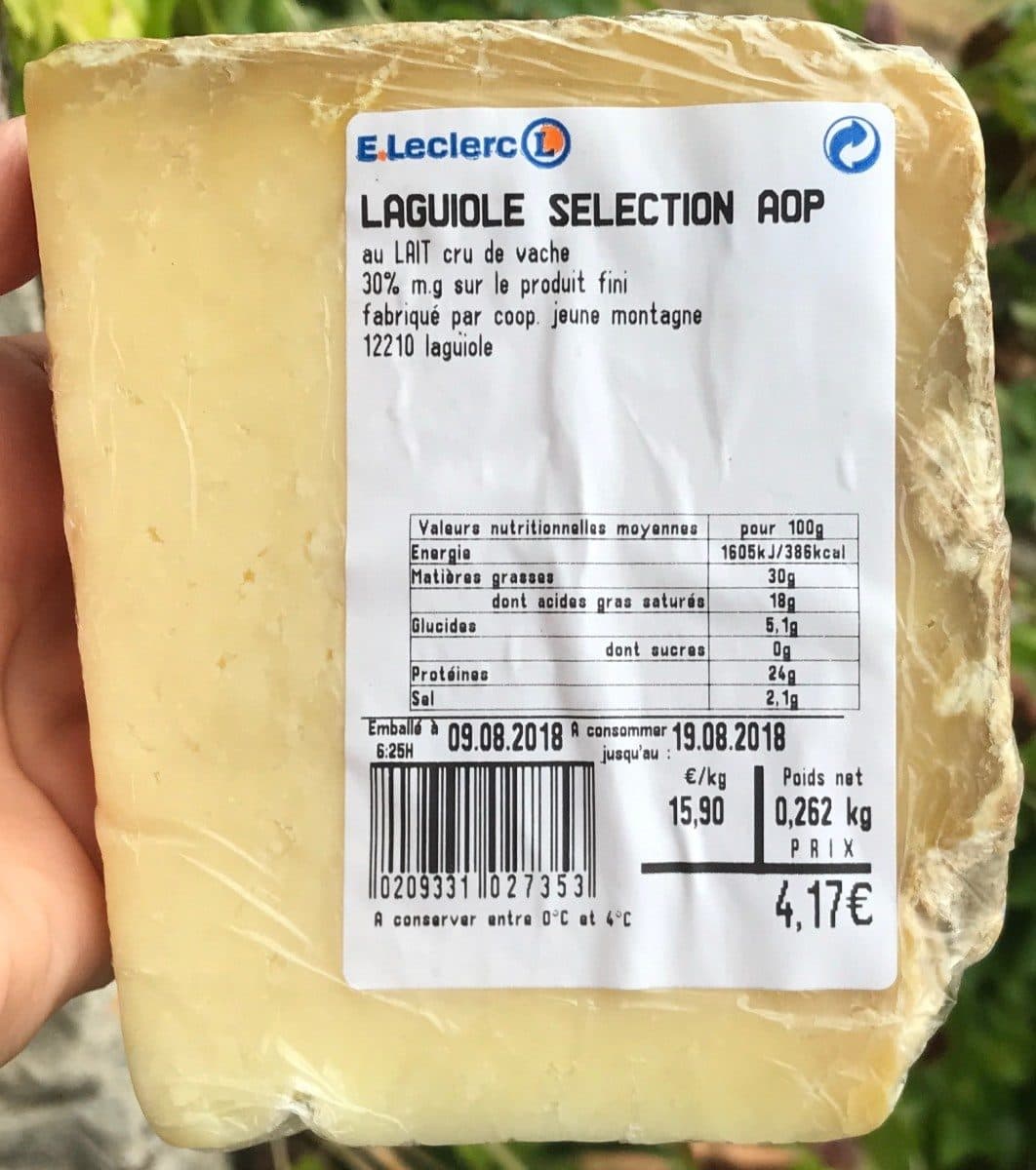 E.Leclerc Laguiole selection aop packshot