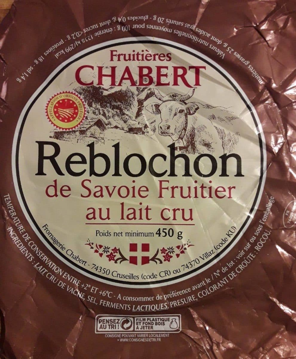 Open Food Facts Reblochon packshot